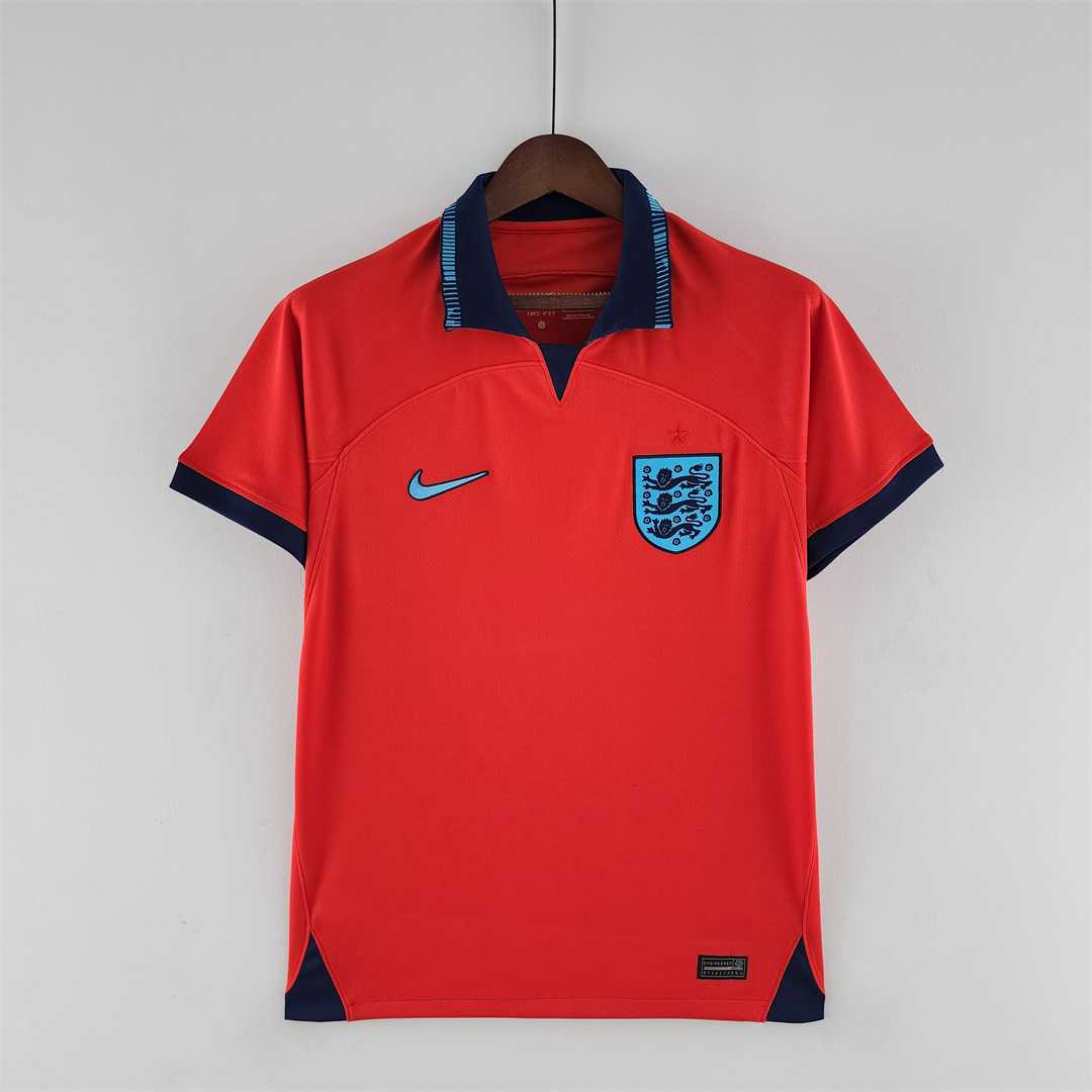 AAA Quality England 2022 World Cup Away Red Soccer Jersey